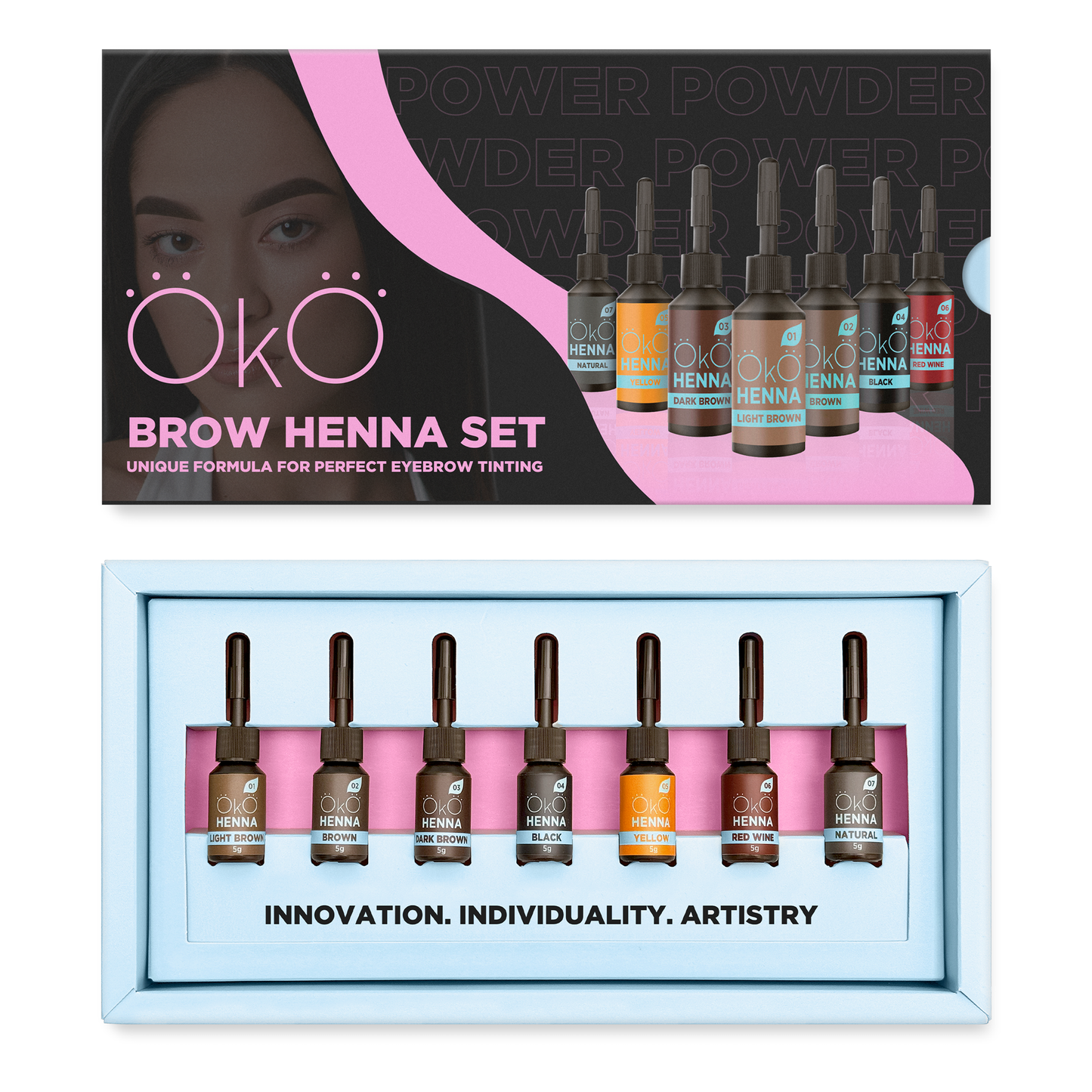 OKO Power Powder Henna Set 5 gr
