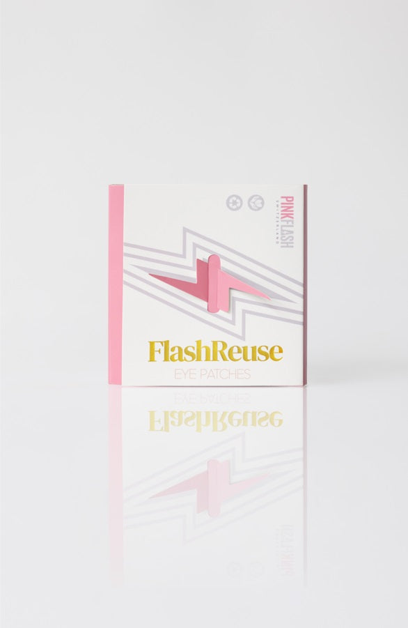 Pink Flash-Reuse Eye Patches