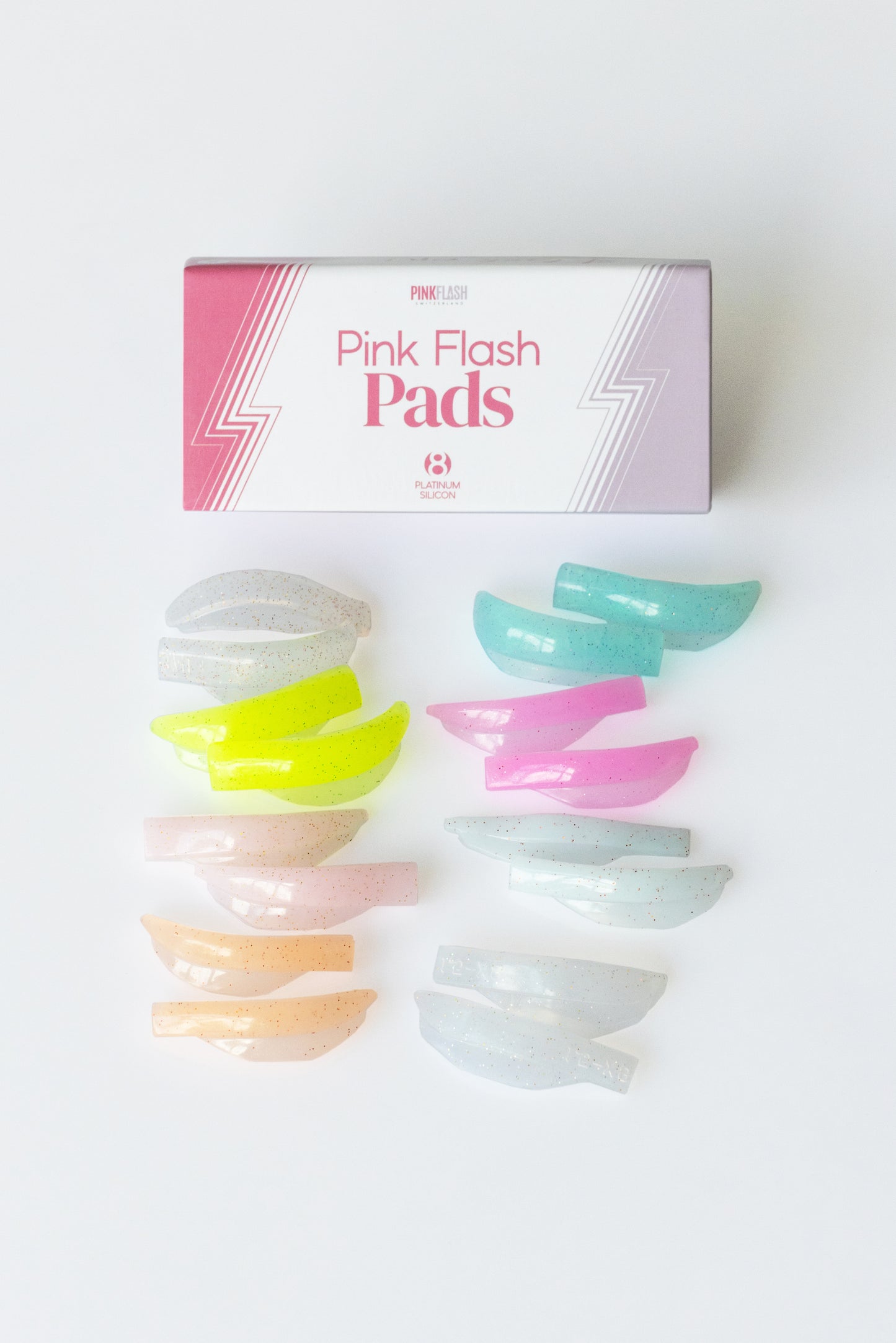 Ασπίδες Σιλικόνης Platinum Pink Flash (8 τμχ)