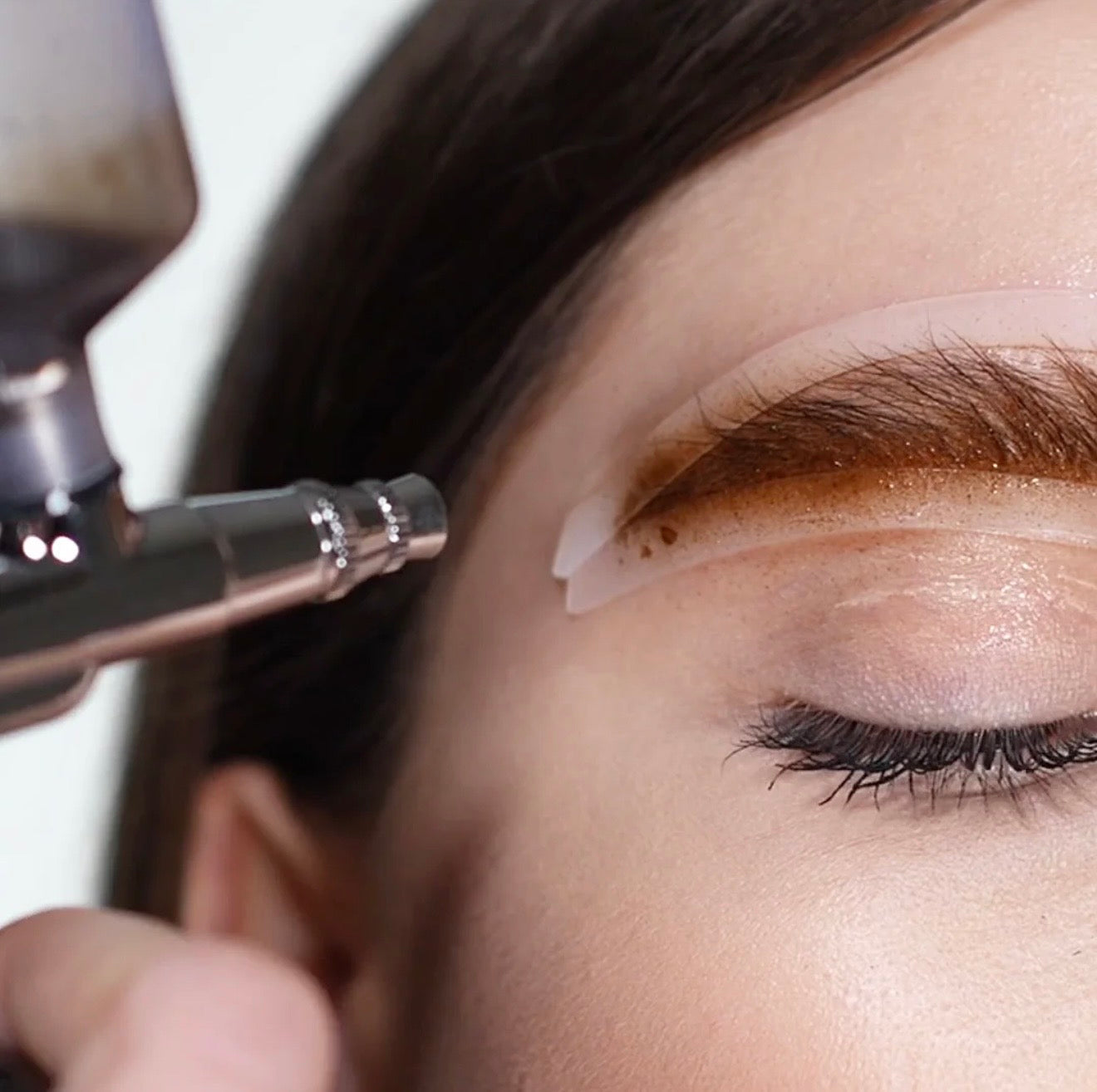 Silicone eyebrow stickers (επαναχρησιμοποιούμενα)