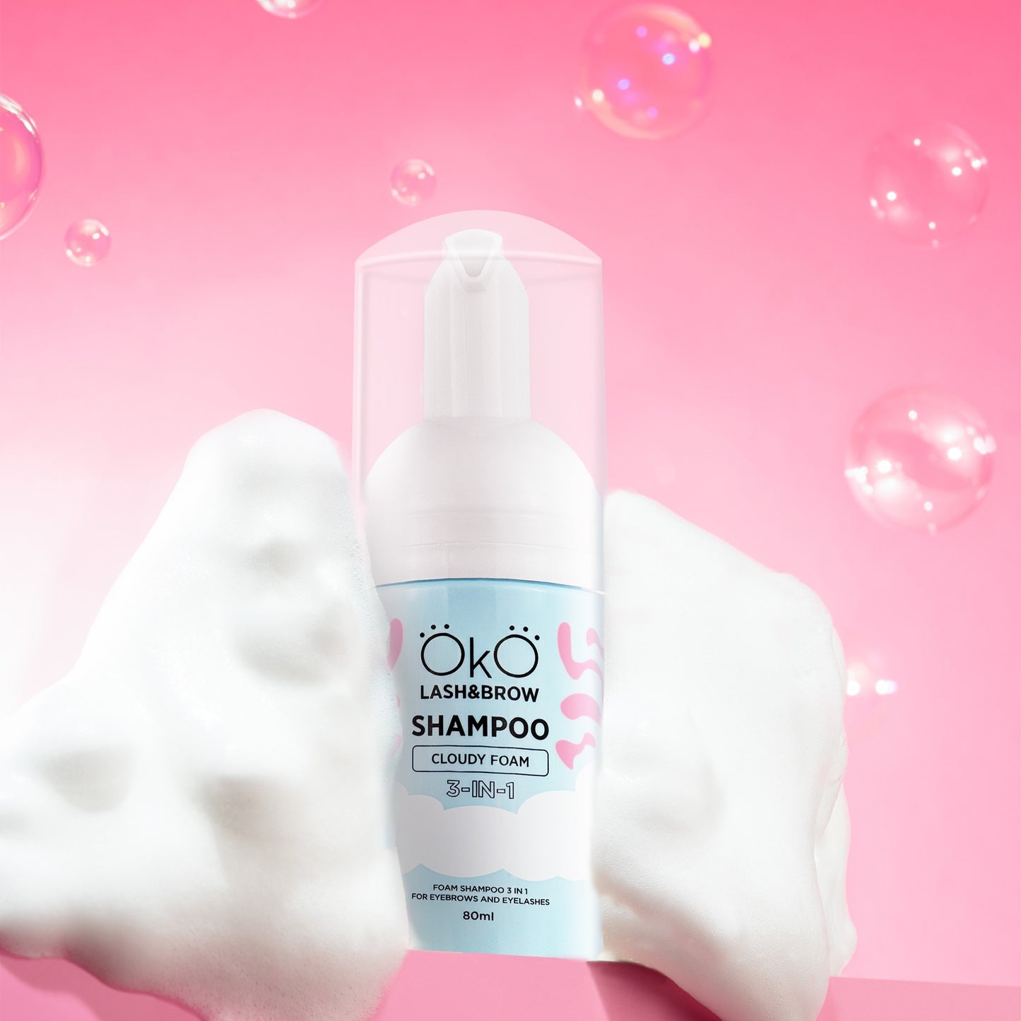 OKO Shampoo Cloudy Foam 3 in 1 (80ml)