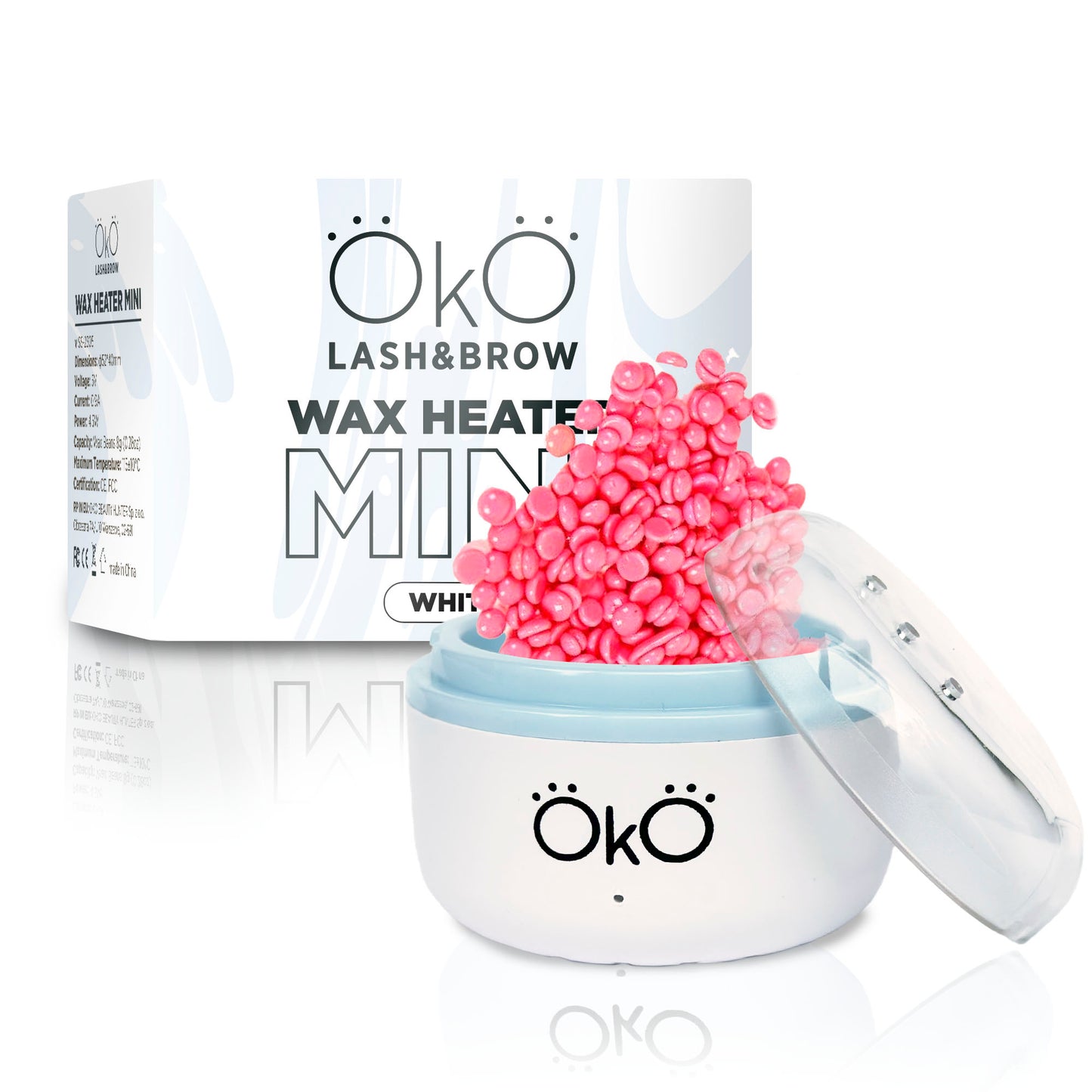 Mini Κεριέρα της OKO - Λευκή