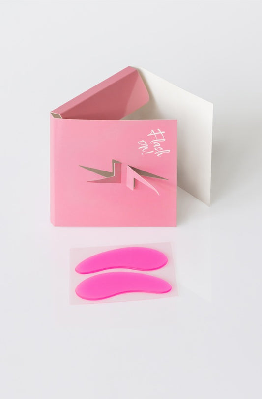 Pink Flash-Reuse Eye Patches