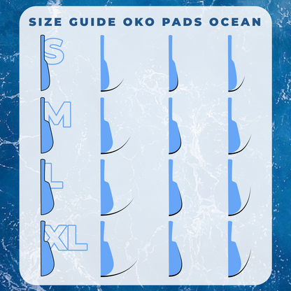 Lash Lift Pads Ocean  (Lower Third Technique, για πολύ έντονο αποτέλεσμα)