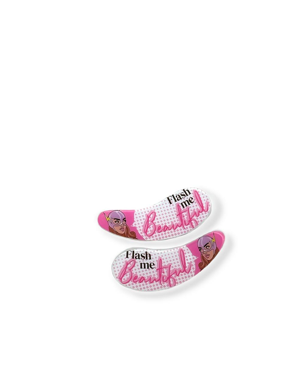 PINK FLASH INSTAHERO PATCHES (5 ΖΕΥΓΑΡΙΑ)