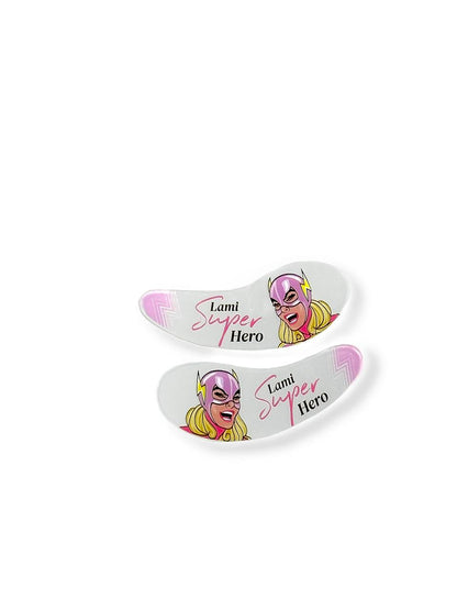 PINK FLASH INSTAHERO PATCHES (5 ΖΕΥΓΑΡΙΑ)
