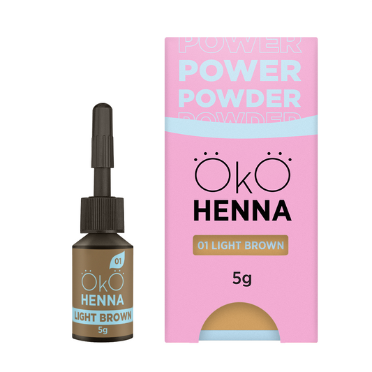 OKO Henna – Ανοιχτό Καστανό (5gr)