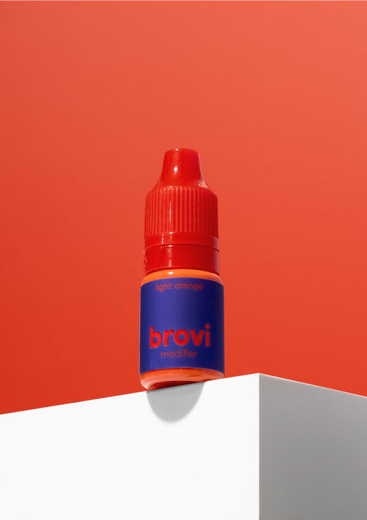 Light orange Brovi Hybrid Lip Modifier Pigment 5ml