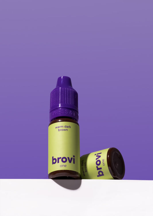 Warm Dark Brown - Brovi One Inorganic 5ml